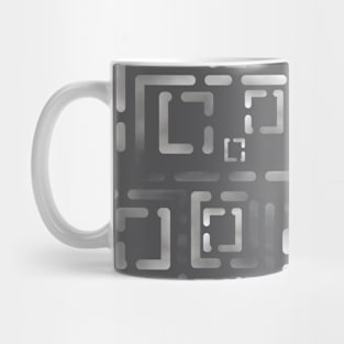 Blocks Greys on Grey 5748 Mug